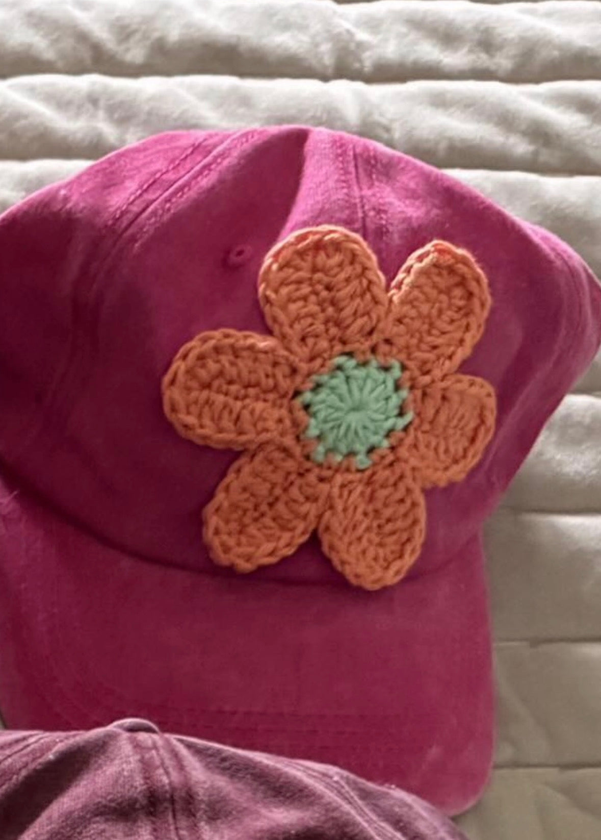 Flower hat for Seana