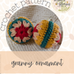 **PATTERN** Granny Ornament Crochet Pattern PDF