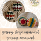 **PATTERN BUNDLE** Granny Ornament AND Granny Stripe Ornament Crochet Pattern PDF