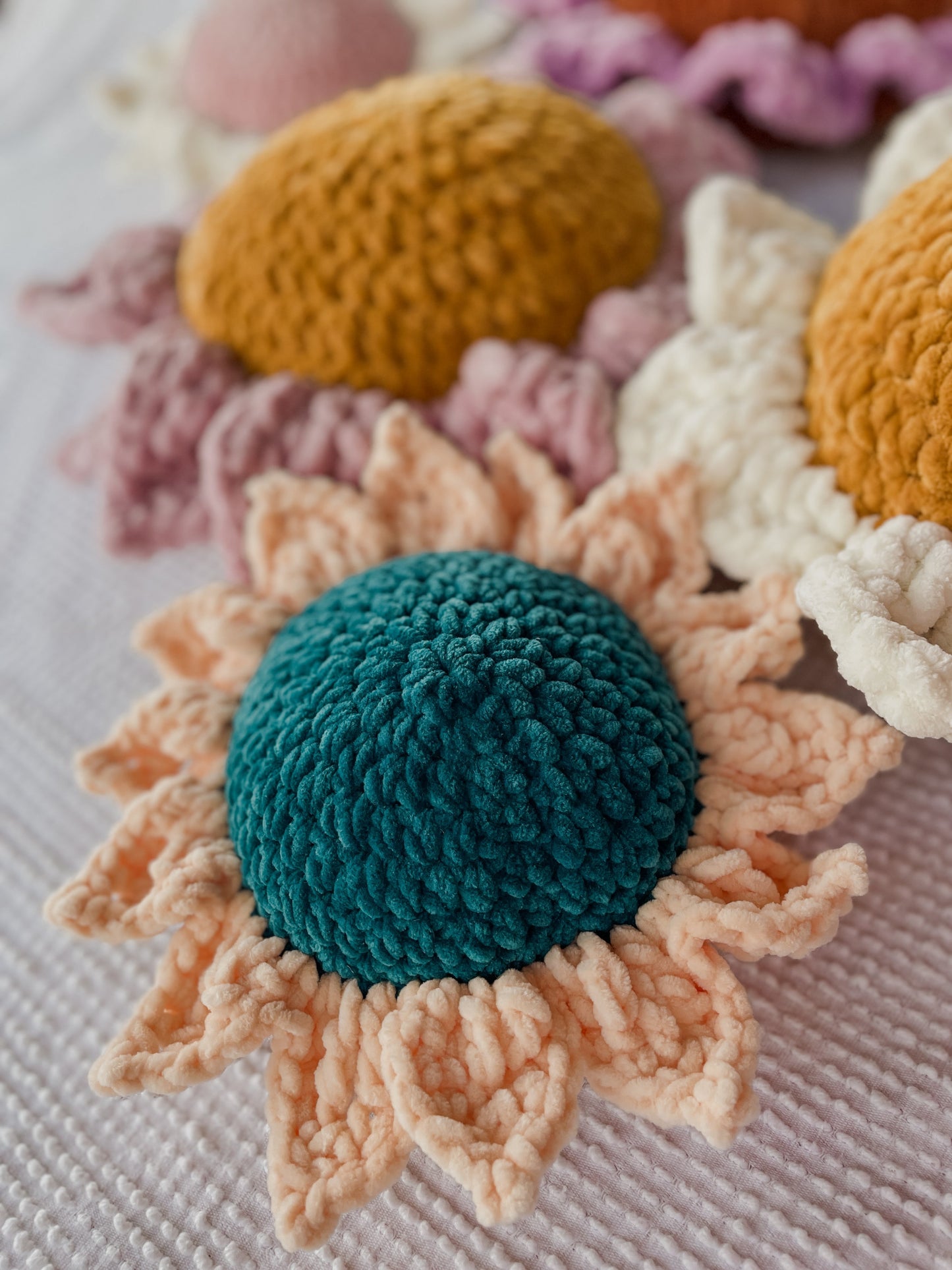 **PATTERN** Bloom Pillow Crochet Pattern PDF