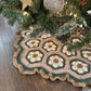 **PATTERN** Holiday Bloom Christmas Tree Skirt