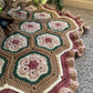 **PATTERN** Holiday Bloom Christmas Tree Skirt
