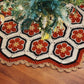 **PATTERN** Holiday Bloom Christmas Tree Skirt