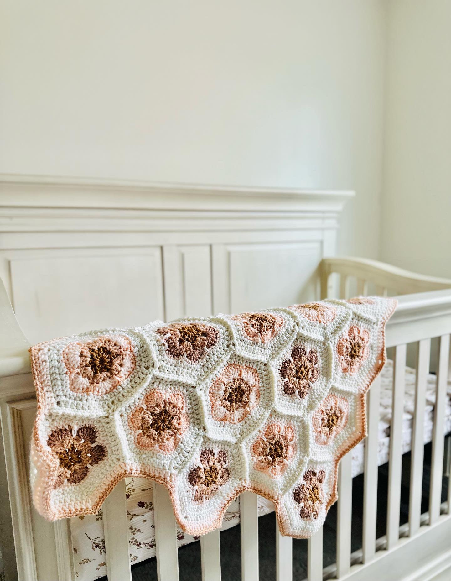 **PATTERN** Bloom Blanket Crochet Pattern PDF