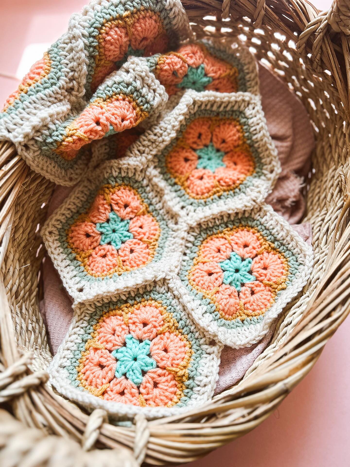 **PATTERN** Bloom Blanket Crochet Pattern PDF