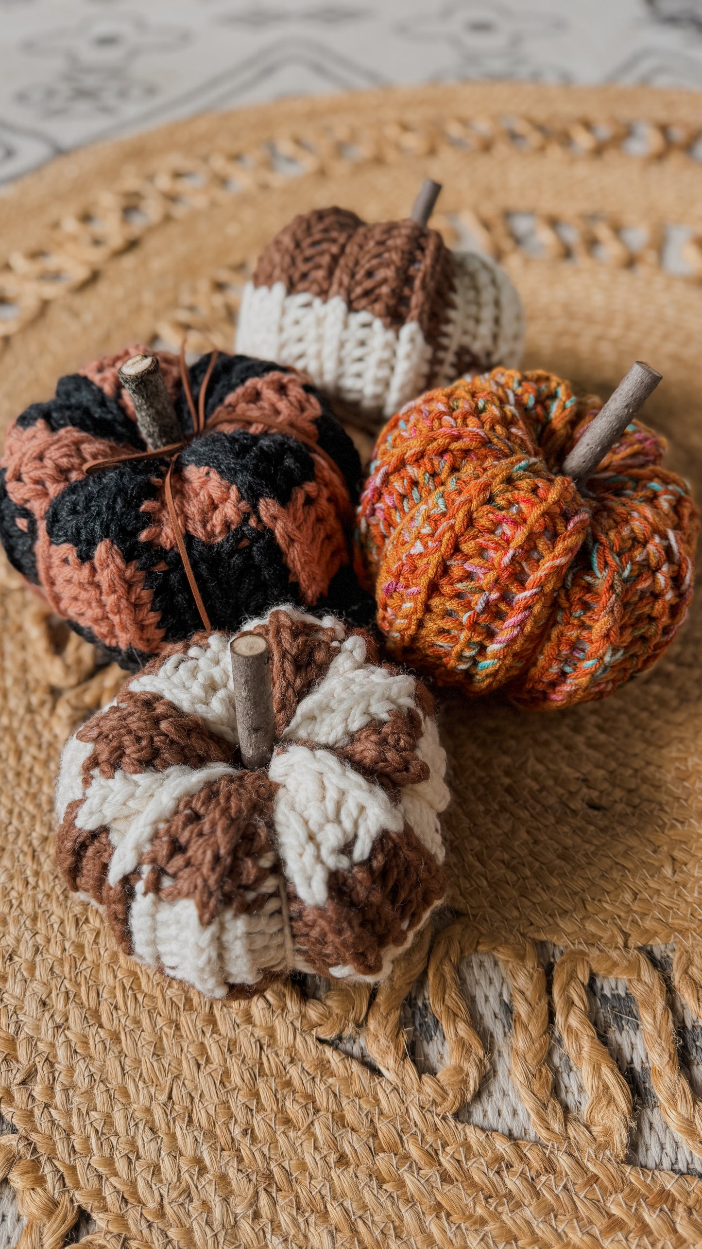 **PATTERN** Harvest Bloom Pumpkin Crochet Pattern PDF