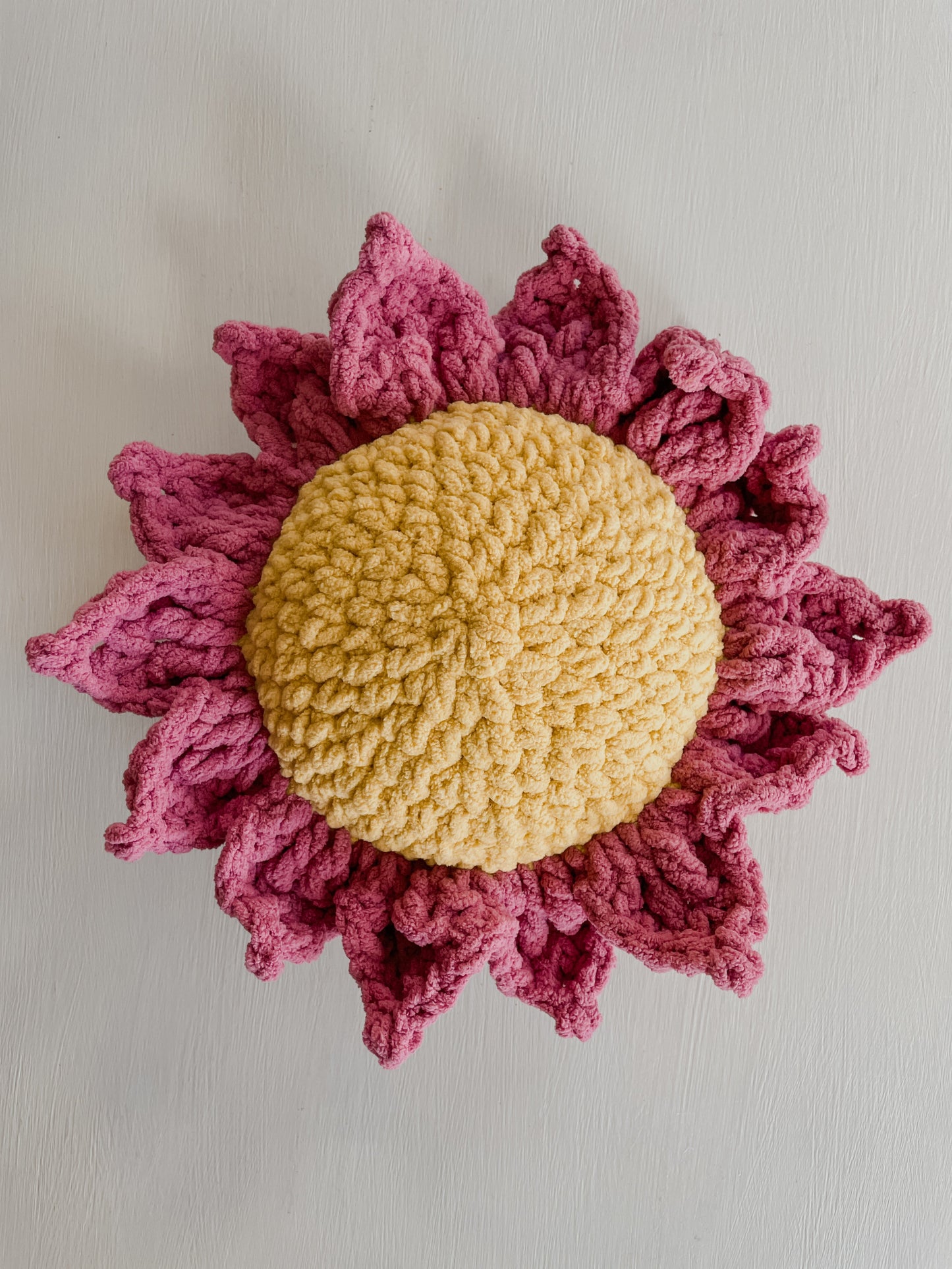 **PATTERN** Bloom Pillow Crochet Pattern PDF