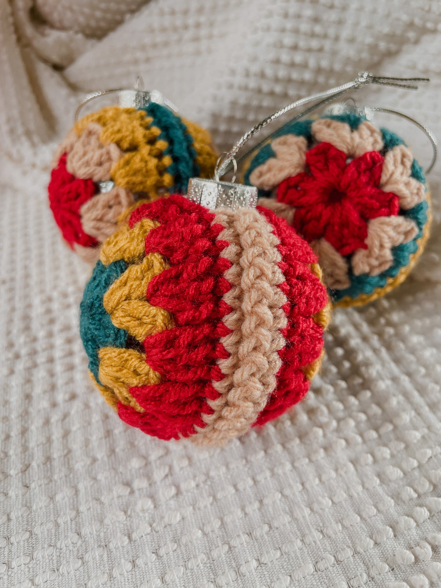 **PATTERN** Granny Ornament Crochet Pattern PDF