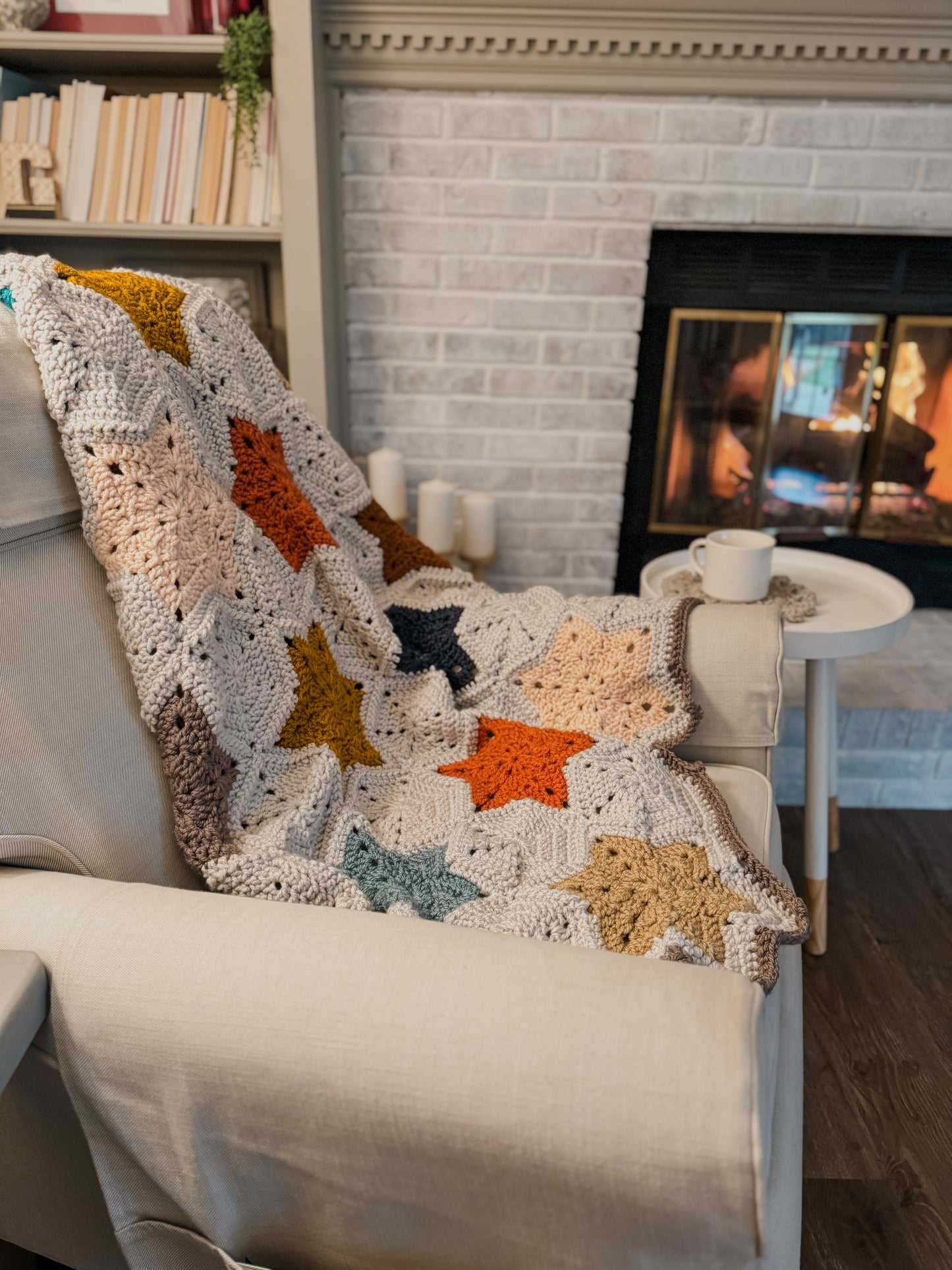 **PATTERN** Northern Nights Blanket Crochet Pattern PDF